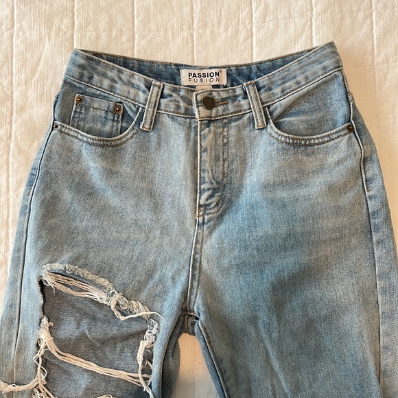 Passion Fusion Ripped Jeans - Picture 1 of 6